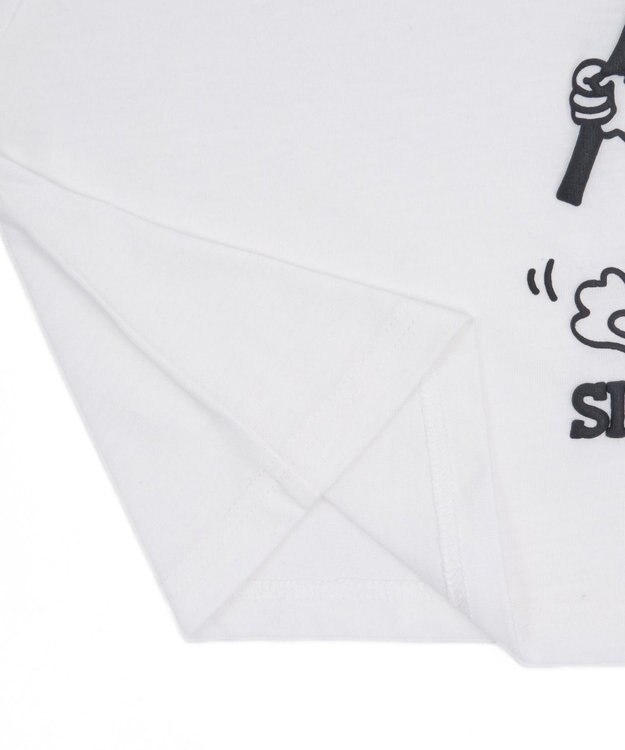 WEGO FUNNYグラフィックショートT ブラック