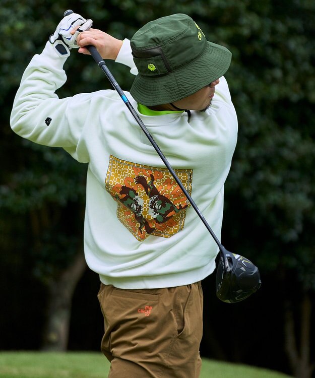 PW CIRCULUS 【MEN】グラフィックスウェット ホワイト系