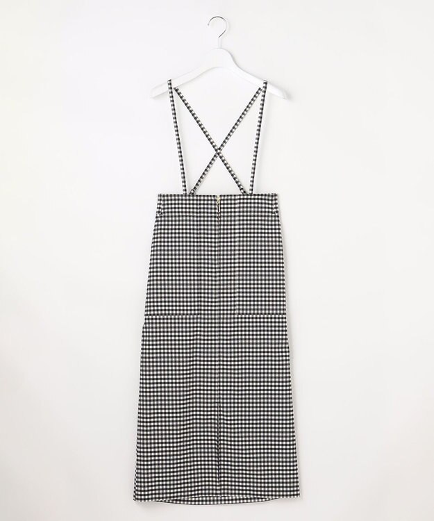 ANY SIS 【2WAY】フロントジップタイト スカート ギンガム