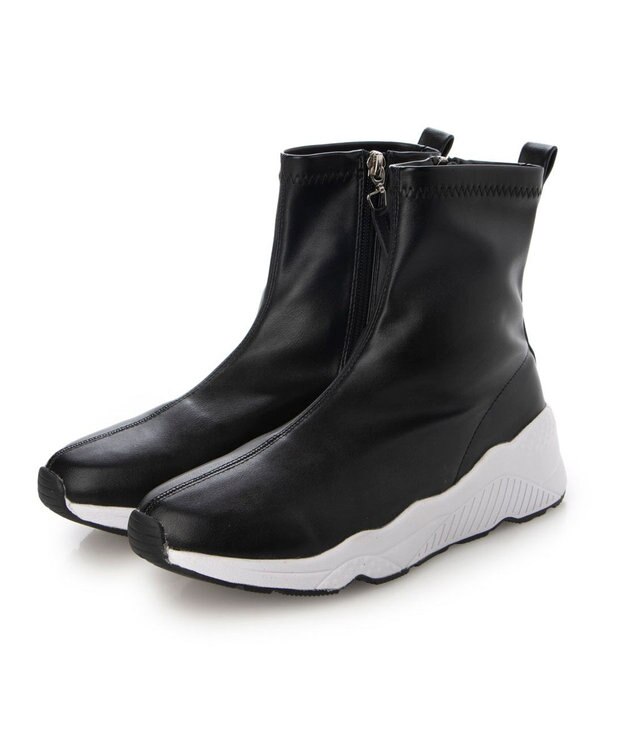 MODE ET JACOMO <noyau>スニーカーショートブーツ ブラック