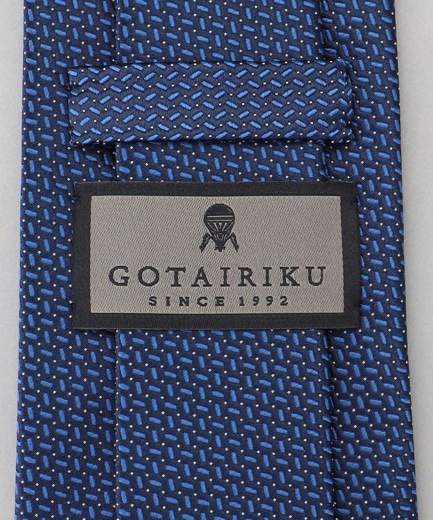GOTAIRIKU GOTAIRIKU別注【MANTERO/マンテロ】ネクタイ_ピンドット ネイビー系8