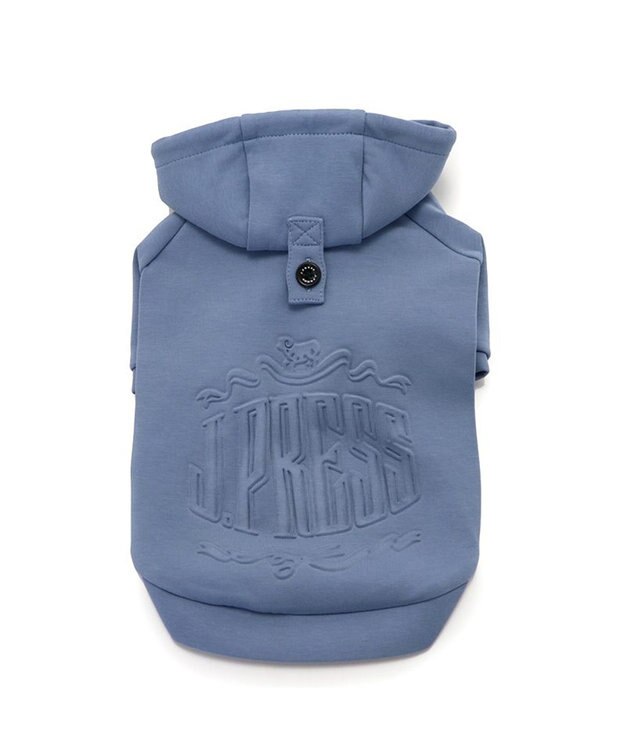 PET PARADISE J.PRESS エンボス パーカー 【小型犬】 水色