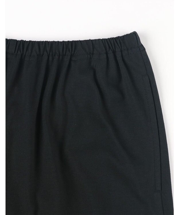 une nana cool 【綿100%】60/2 やわらか天竺 半袖開襟パジャマ MADE WITH LIBERTY FABRIC ブラック