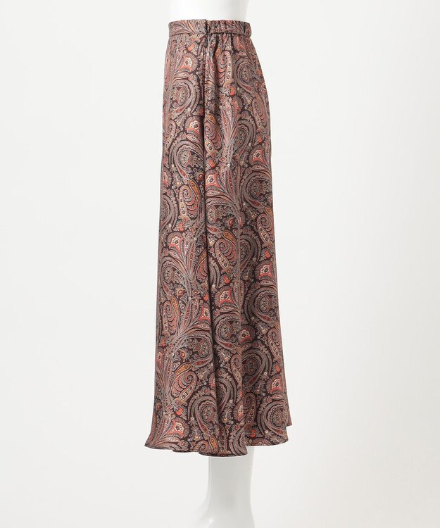 23区 【R(アール)】Ratti ペイズリープリント スカート ブラウン系5