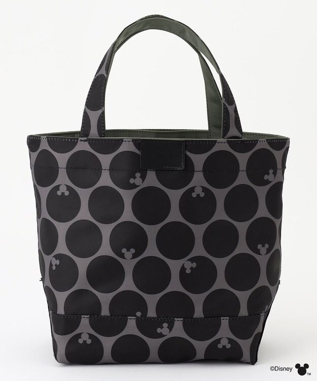 Y'SACCS 【Disney Collection】シルエットプリントトートバッグ　Sサイズ グレー