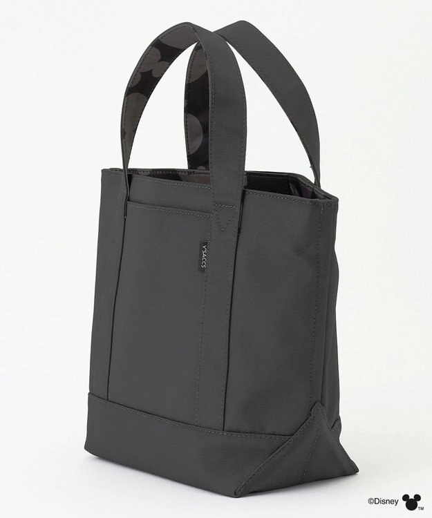 Y'SACCS 【Disney Collection】シルエットプリントトートバッグ　Sサイズ ダークグレー