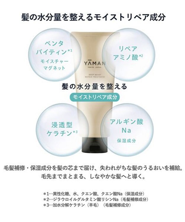 YA-MAN ディープモイスト リペアトリートメント -