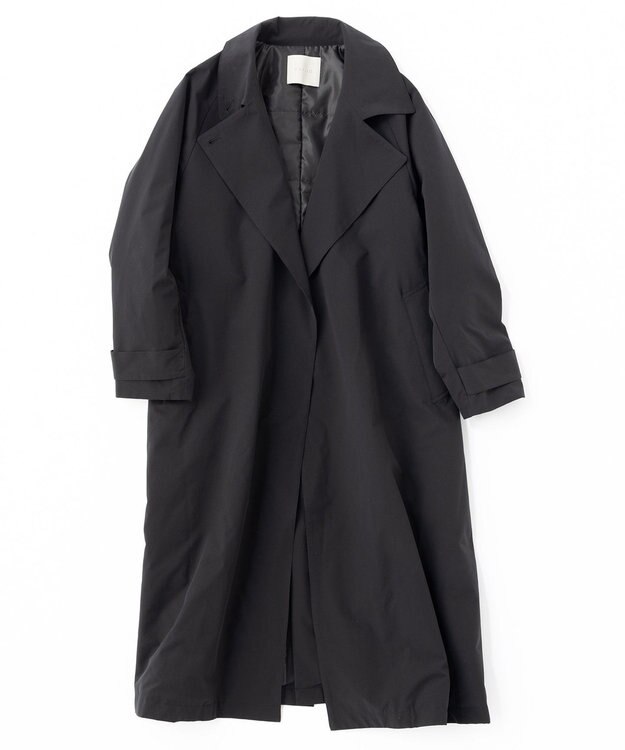 UNFILO 【撥水/軽量/ストレッチ】MOVE TEX トレンチコート ブラック