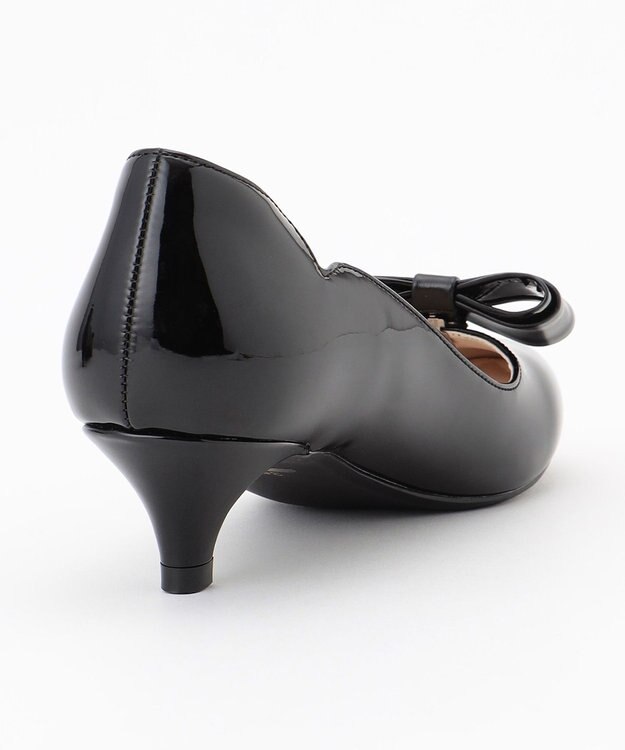 TOCCA 【リボン取り外し可】DOUBLE RIBBON 2WAYPUMPS パンプス ブラック系