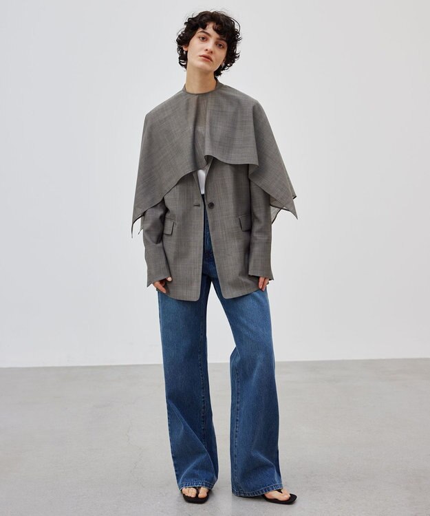 BEIGE， 【洗える】ALGER / ケープ C.Gray