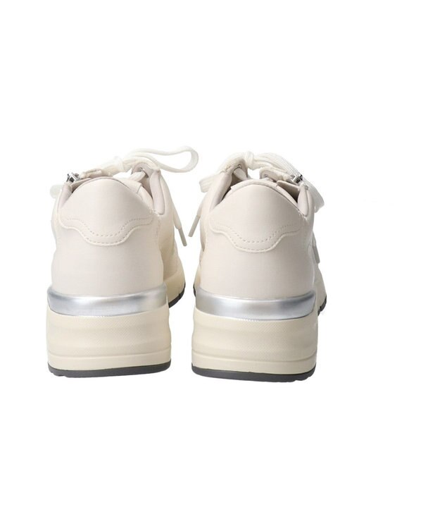 Bridget Birkin 【Round About】サイドジップスニーカー ホワイト