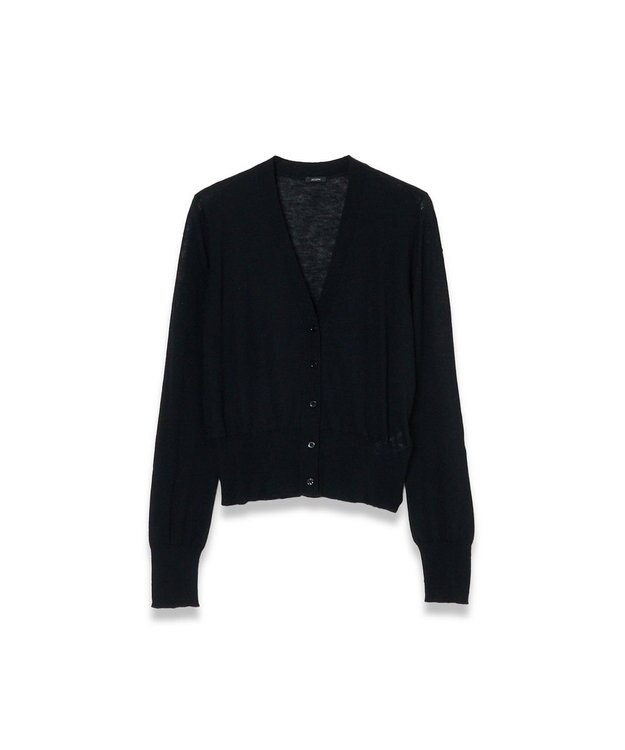 JOSEPH 【洗える】キャッシュエアー　カーディガン Black
