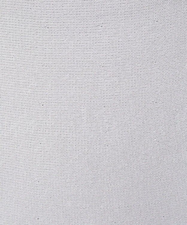 earth music&ecology リボン半袖ニットプルオーバー Ivory