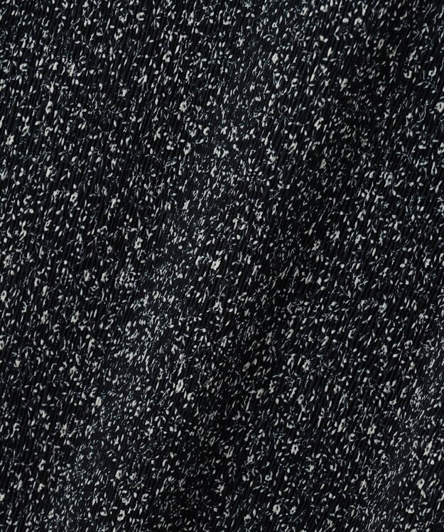 ANY 【2SET/洗濯機可】フリルスリーブTシャツ×シャーリングキャミワンピースセット ブラックベース