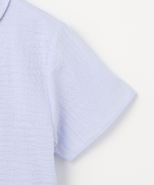 組曲 KIDS 【110-140㎝】ミラクルウェーブチュニック ワンピース アイリス系