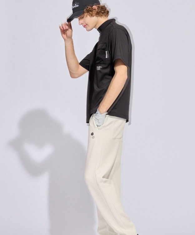 PW CIRCULUS 【MEN】リラクシングジャージーパンツ ゴルフ ホワイト系