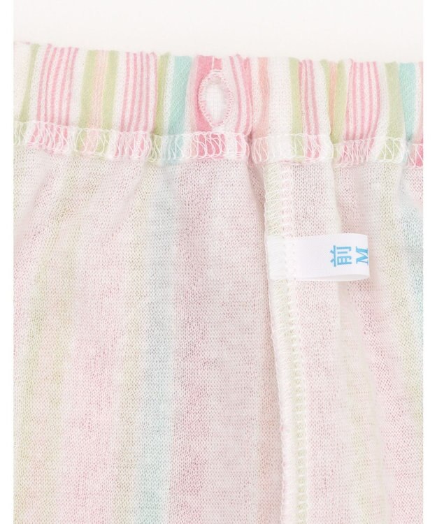 Wing パジャマ 長袖 長ズボン 綿100％(肌側) キルトニット素材 保温性 すっきりシルエット シャツタイプ 上下セット レディース EP6006 ウイング／ワコール ピンク