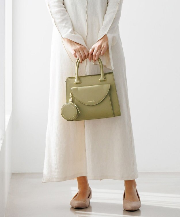 ACE BAGS & LUGGAGE Jewelna Rose ヴィクシー ハンドバッグ 16232 ジュエルナローズ グリーン