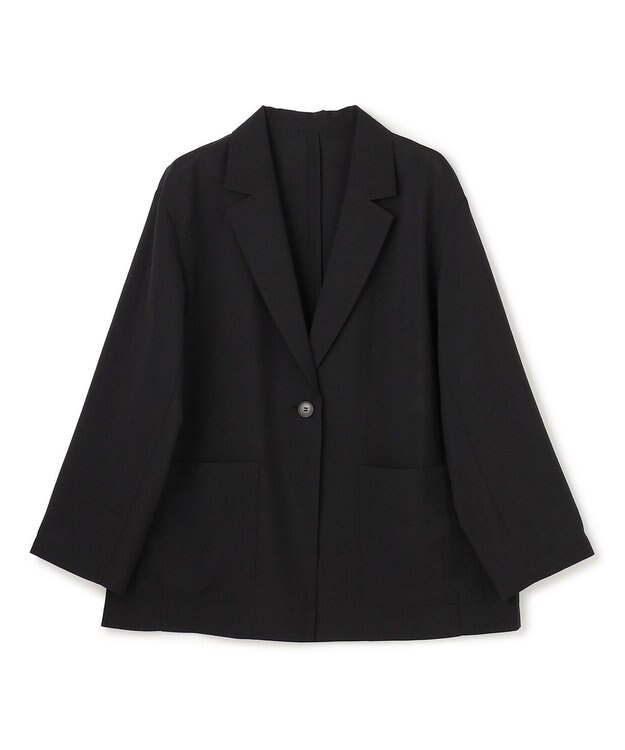 UNFILO シアー オーバージャケット ブラック