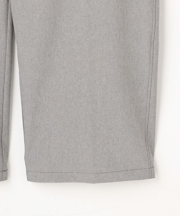 JOSEPH ABBOUD MOUNTAIN 【ストレッチ/5ポケット/ECO撥水/ソフト】ハイパワーシャンブレーピケストレッチ パンツ ライトグレー系