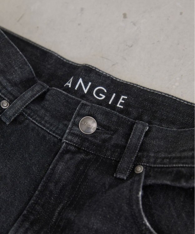 WEGO 【ANGIE VINTAGE/SMLサイズ展開】ブーツカットデニムパンツ ブラックその他