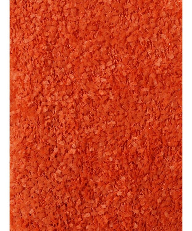 Green Parks テープヤーン半袖ニットプルオーバー Orange