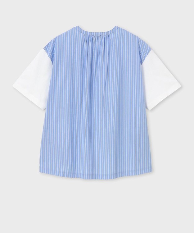 Paul Smith シャツ コンビ フレア カットソー ホワイト