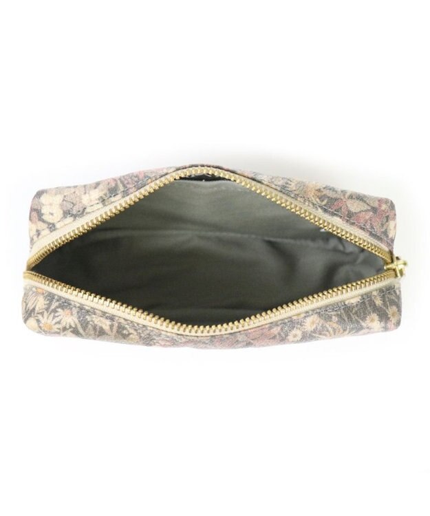 Regalo Felice 【リバティ柄 / 撥水加工】ポーチ / REGALO GY(グレー)