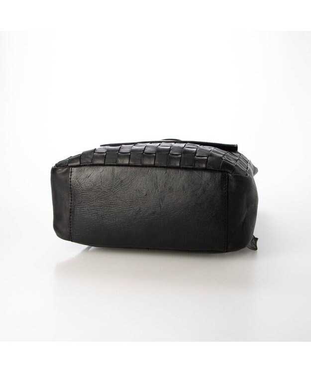 UNBILLION ピークスピーク PEAKS PEAK / 牛革レザーメッシュA4リュック ブラック