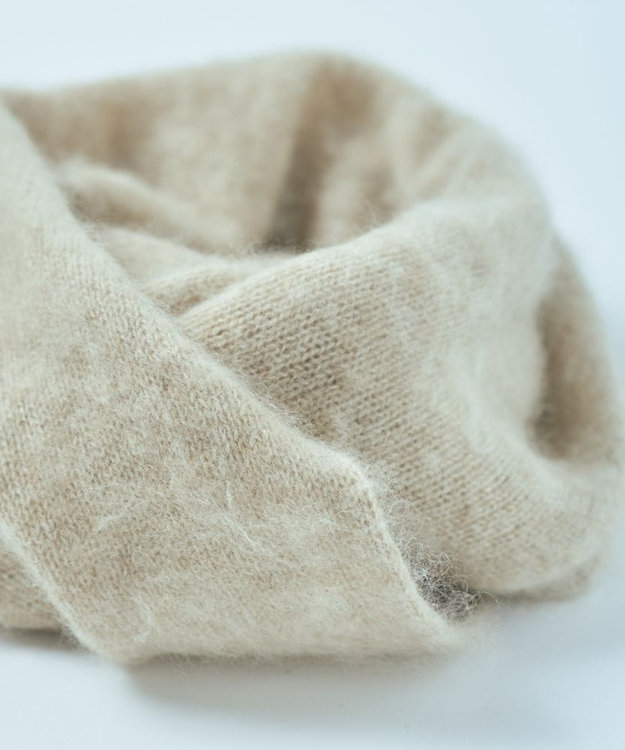 MARNI カシミヤ100% スヌード Heart of Mongolia/かたちを作りやすいカシミヤ100％スヌード