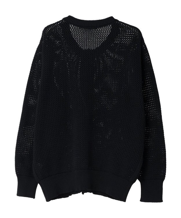 AMERICAN HOLIC エコカルットクルーネックカーディガン Navy