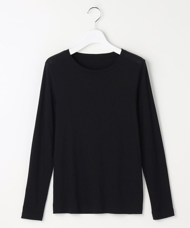 自由区 S レイヤリングシアーインナー カットソー ブラック