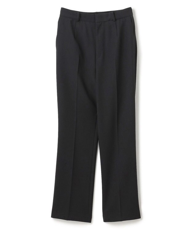 BEIGE， 【洗える】ALAINA / スリムストレートパンツ Black