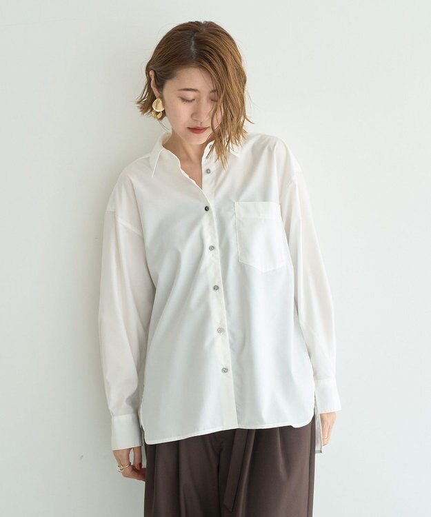 YECCA VECCA ロングシャツ Off White