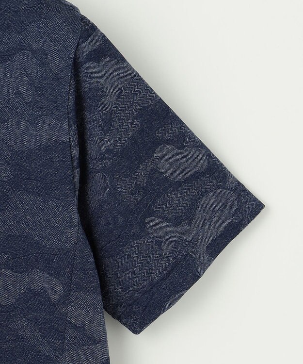 JOSEPH ABBOUD MOUNTAIN 【UNISEX】ドライタッチ クールスキンカモTシャツ ブルー系7