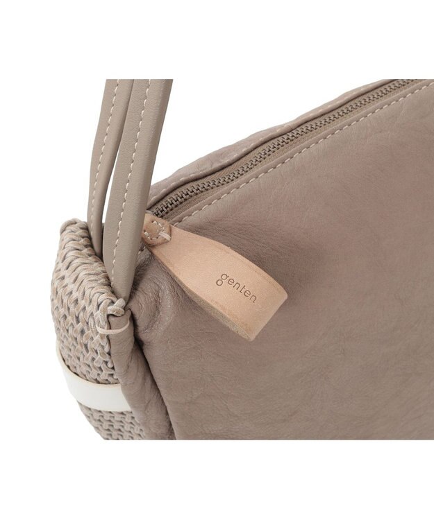 genten アマカ トートバッグ グレー