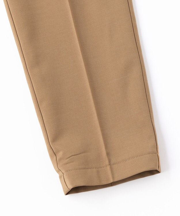 UNFILO MENS ウールライク テーパードパンツ ブラウン