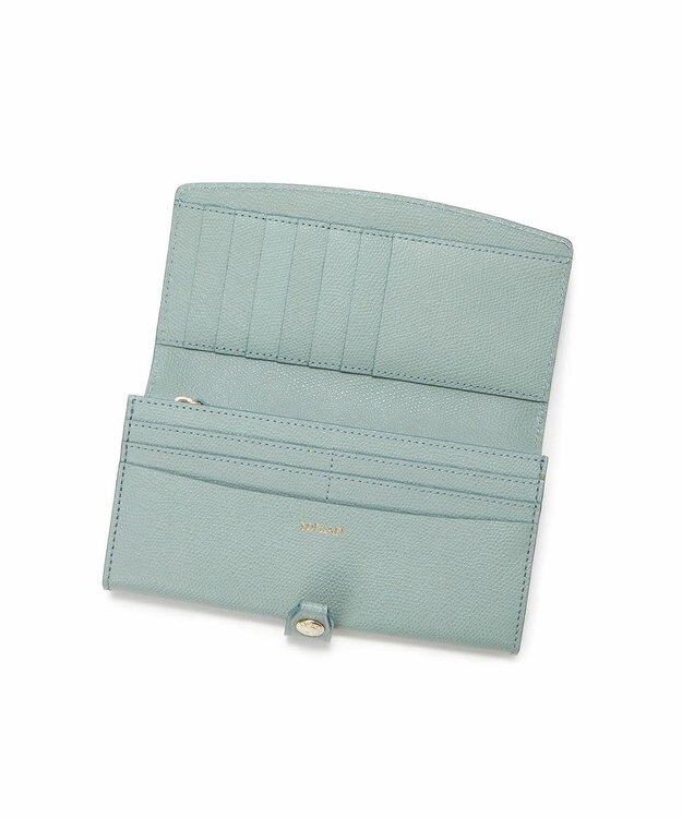 TOPKAPI 【TOPKAPI】角シボ型押し・ 長財布 COLORATO コロラート グリーングレー