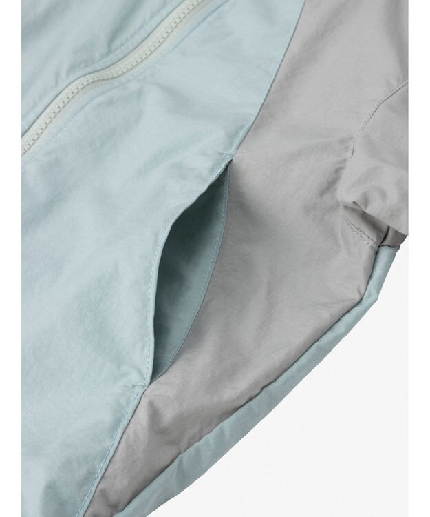 HELLY HANSEN 【キッズ・はっ水・高視認・クイックフリー・記名ラベル付・フード取り外し可】キッズ ヴォーゲンジャケット ミスティグレー