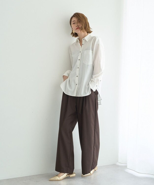 YECCA VECCA ロングシャツ Off White