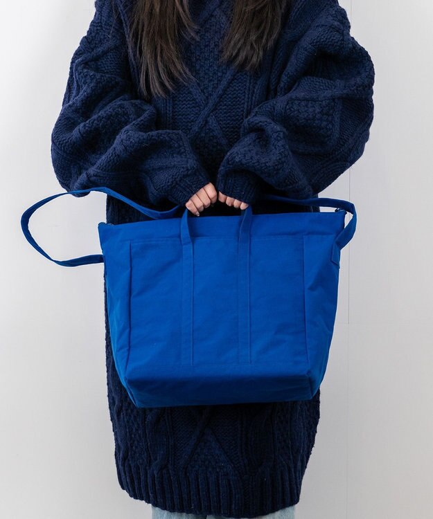 NIZYU KANO 【はまじコラボ】Airyトート Mサイズ ブルー