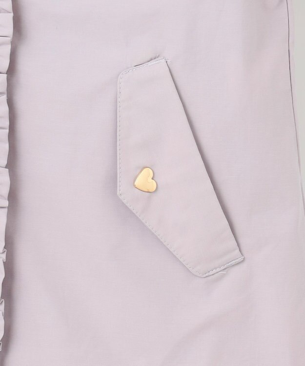 ANY KIDS ガーリー マウンテン パーカー ラベンダー