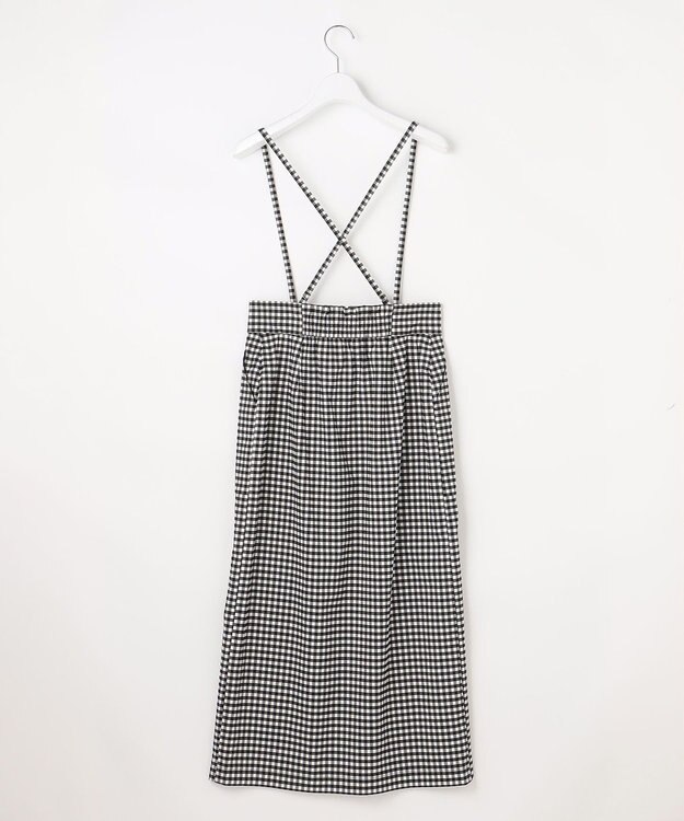 ANY SIS 【2WAY】フロントジップタイト スカート ギンガム