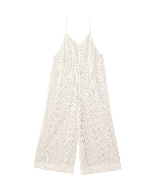 AMERICAN HOLIC 【先行予約】レースキャミサロペット Ivory