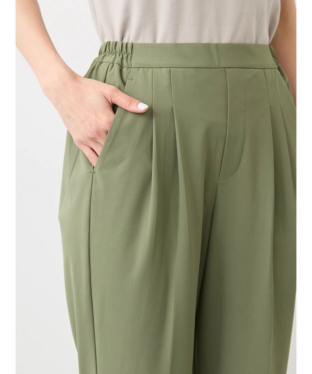 AMERICAN HOLIC 美・美・美接触冷感テーパードパンツ Khaki