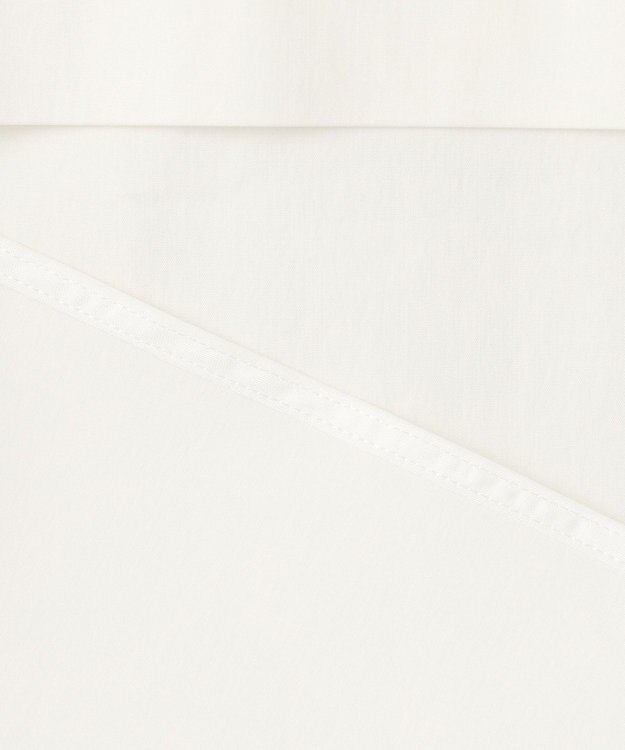 自由区 L 【洗える】タイプライターデザイン ブラウス アイボリー系