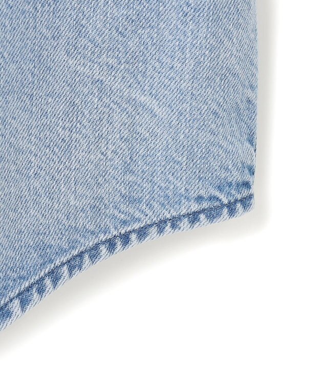 uncrave 【upper hights × uncrave】THE SENSE uncrave デニムシャツ フェザースカイブルー