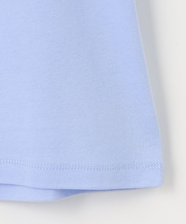 Feroux 【UVケア】ランダムリボンスリーブ Tシャツ スカイブルー系