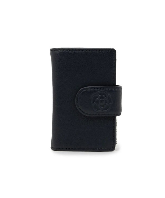 CLATHAS ワッフル スマートキーケース ネイビー