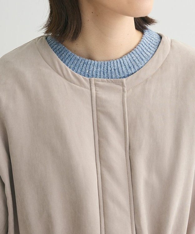 Green Parks ・ＥＬＥＮＣＡＲＥ　ＤＵＥ　中綿モッズコート Beige